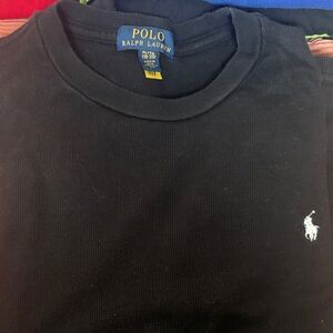 Polo by Ralph Lauren Black Long Sleeve Tee